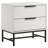 2-Drawer Nightstand Bedside Table