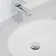 STYLISH Horizon Cool 19-1/2"L White Oval Undermount Bathroom Sink