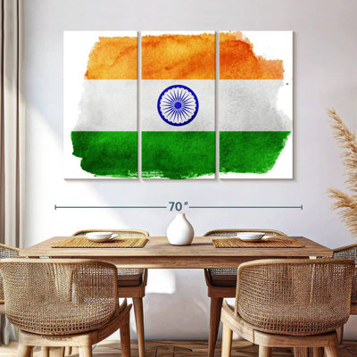 Drapeau de Borges, Inde