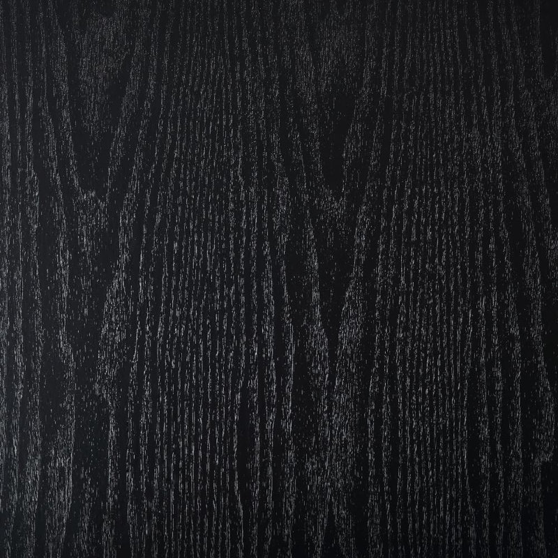 Papier peint auto-adhésif en vinyle noir, imperméable, amovible pour la cuisine, les armoires, les meubles, les comptoirs
