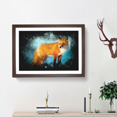 The Red Fox - Picture Frame Graphic Art Print