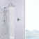 Complete Shower System with Rough in-Valve