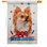 Drapeau de maison 40 x 28 pi Patriotic Chihuahua
