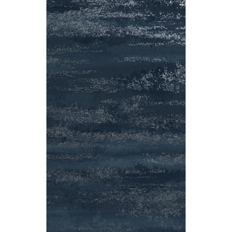Rouleau de papier peint L 33 pi x l 21 po Lonnita, Bleu marine