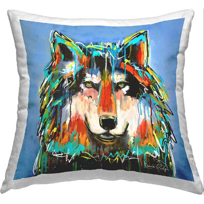 Polyester Throw Square Pillow Cover & Insert