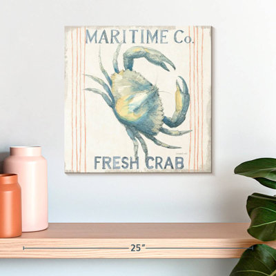 Plaque murale Kema Floursack Nautical Square III