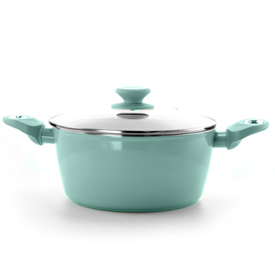 Four à cercle néerlandais rond en aluminium 4,5 qt gibson home Plaza