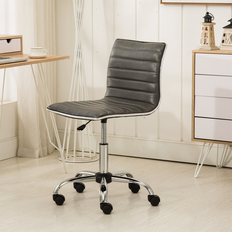Chaise de bureau Fremo Chromel, Gris