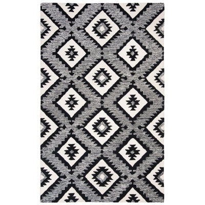 Tapis en laine touffeté à la main Deyoung