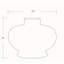 Iyanna 8'' Ceramic / Porcelain Table Vase