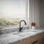 Rival Pull Down Single Handle Kitchen Faucet with Two-Function Sprayhead-165123561