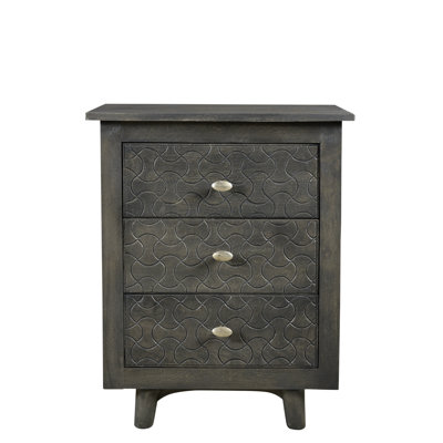 Endsley 24'' W Solid Wood Nightstand