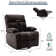 Swivel Rocker Recliners For Small Spaces,rocking Recliner Chair For Nursery,rv Recliners With Overstuffed Arm And Back (set Of 2)