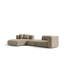 3 Seater Velvet Sofa & Chaise-1791726599