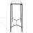 Sewall Metal And Glass Console Table-622875200