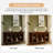 Savana Farmhouse 56'' W Arched Console Table with adjustable Shelves-78750951