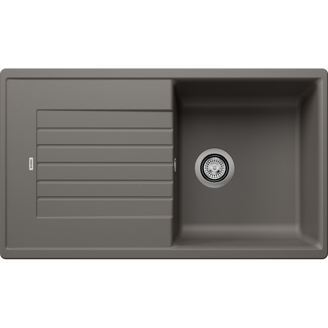 Zia Single Bowl Inset Kitchen Sink