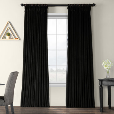 Olivia Velvet Blackout Curtain (1 Panel)