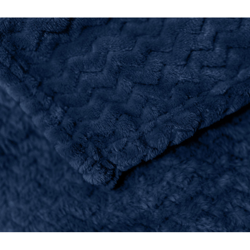 Balthasar Throw Blanket, W27 x L35cm, Navy