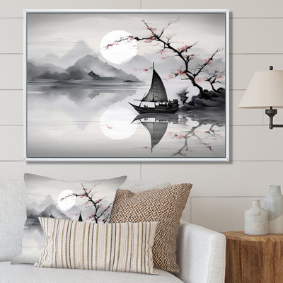 Asian Art Saililier Sumi IV, reproduction d'art sur toile