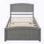 Lit plateforme simple avec lit gigogne-1691682282