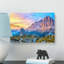 Mountain View - Wrapped Canvas-55360533
