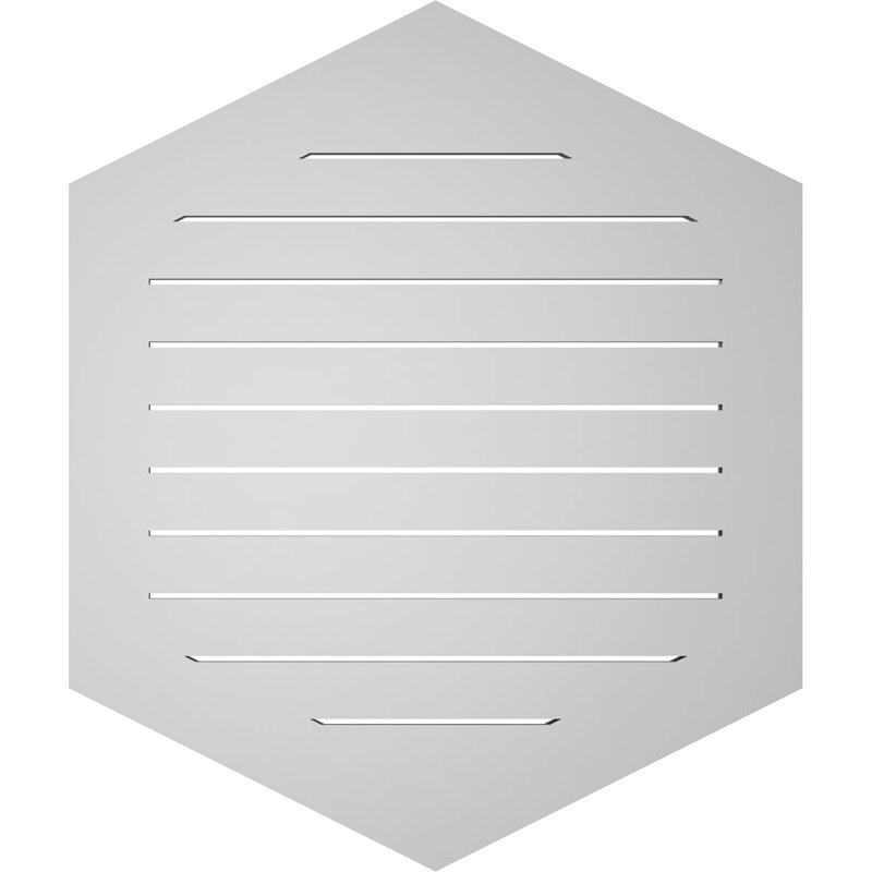 Pente verticale verticale en uréthane 6 pi, 1" H x 32" W x 38" L