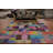 Wool Patchwork Distressed Area Rug 8x10