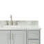 Meuble-lavabo simple avec plateau Abita 49-93359459