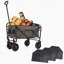 Chariot pliable pliable avec roulettes-112369148-112369149