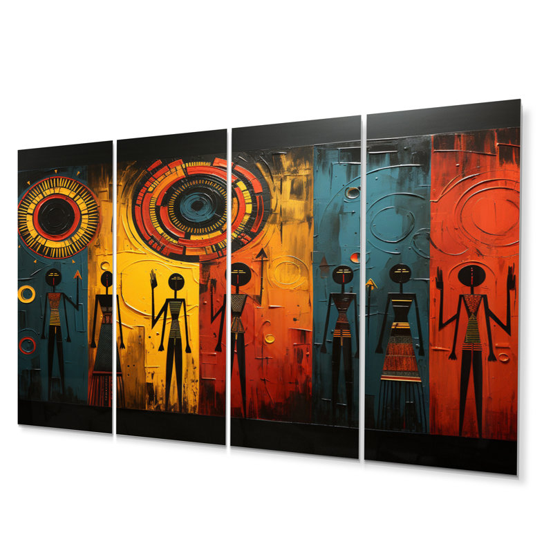 Ensemble de décoration murale tribal africain