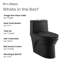 Toilette allongée une pièce à double chasse Virage 1,1 / 1,6 gpc Virage-117223372-55042731
