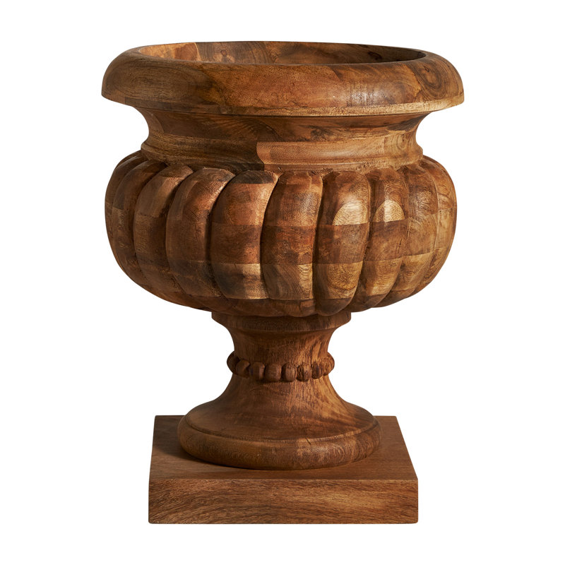 Madhava Wood Table Vase