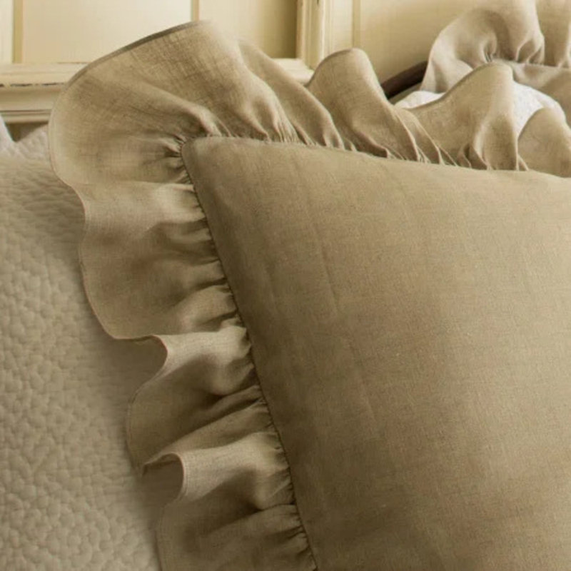 Verandah Sham, Natural, Standard
