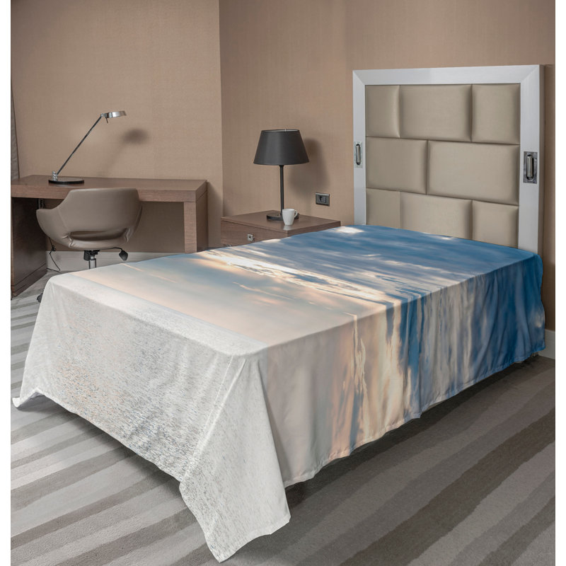Drap plat Ambesonne, Drap plat pour lit simple TG