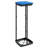 vidaXL Rubbish Bag Holders Black and Blue PP-819117613