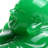 Laughing Buddha Statue (3.94×2.17×1.97 inch) - Resin Wealth & Luck Decor for Home/Office, Green