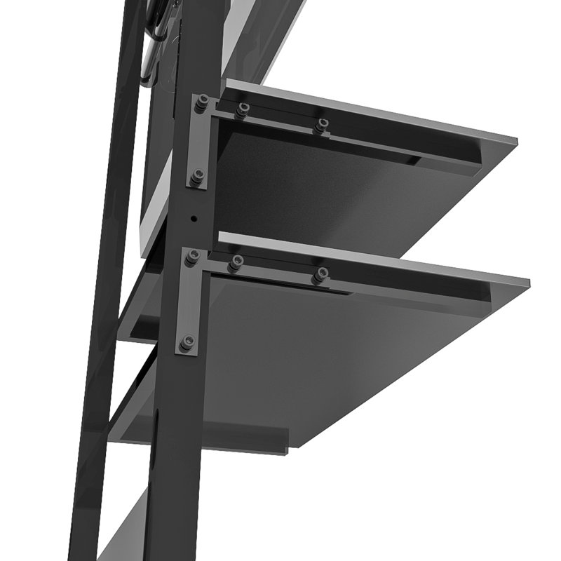 Cotytech Single Screen Floor Stand Mount, 2