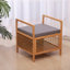 Banc de rangement carré en bambou Cambridge Woodwood