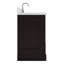 Meuble-lavabo simple avec plateau en quartz Abshire-94668861