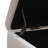 51 Inch Faux Leather Rectangle Storage Ottoman-825615991