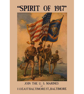 « rites of 1917 », affiche rétro