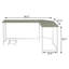 Bureau d'ordinateur en L-100242583