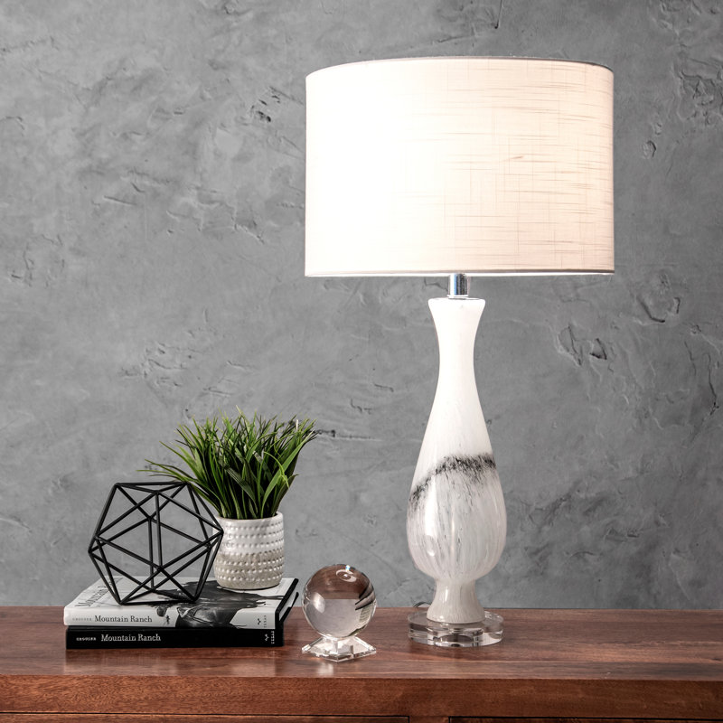Lampe de table blanc cassé 30 po Landgraf