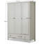 Jarin 3 Door Wardrobe-49292657-49292658