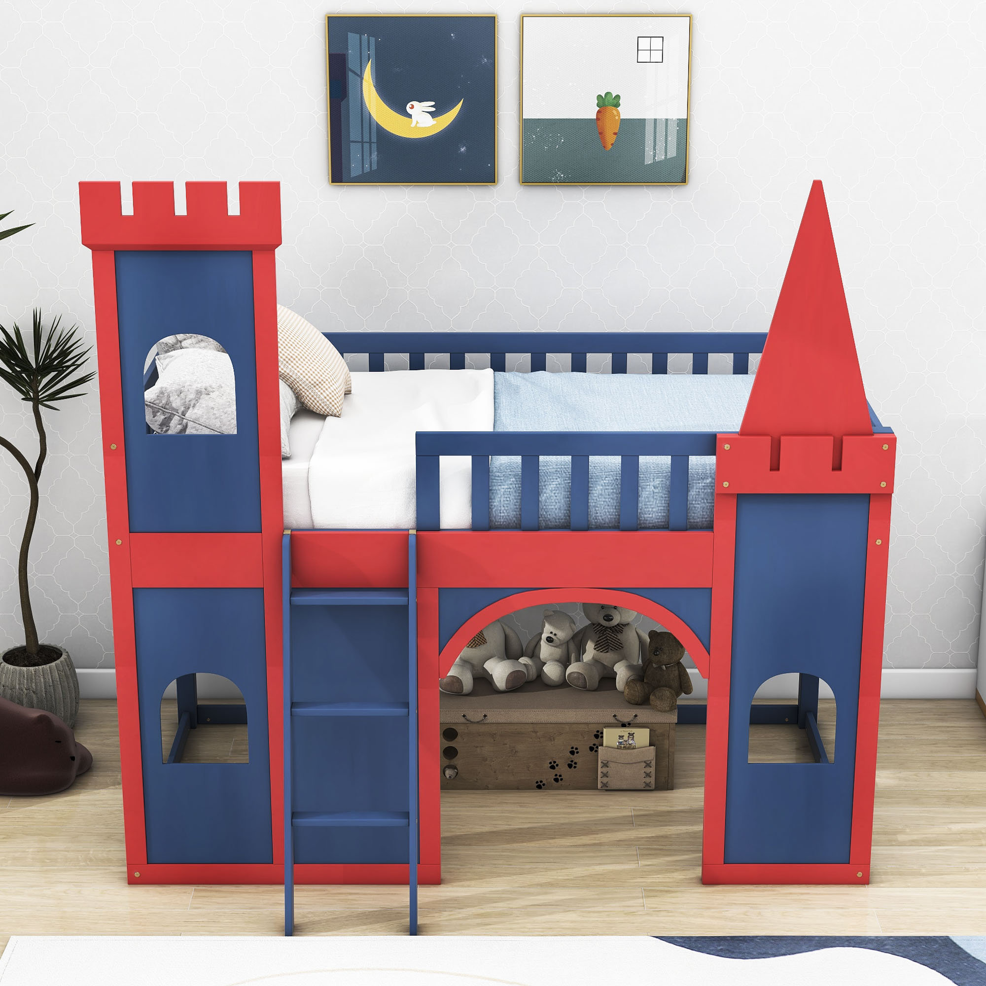 castle bunk bed