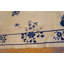 Knotted Rectangle Wool Room Size Ivory Chinese 1890s - Peking Antique Rug