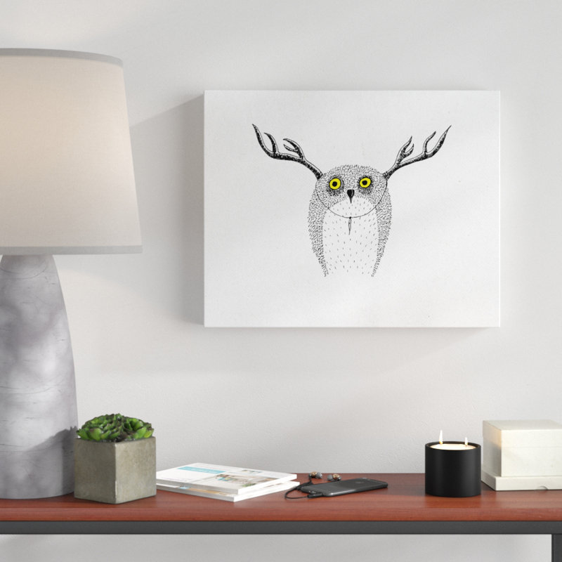 Forest Fancy Dress by Ayarti - Wrapped Canvas Print