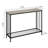 41.3 Inch Narrow Console Table - Industrial Entryway Desk with Storage, 2 Tier Thin Sofa Table for Living Room-818974296