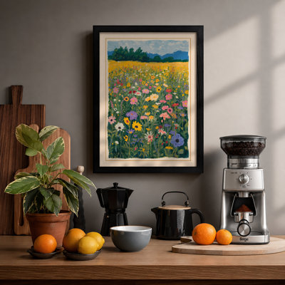 Wildflower Meadow Botanical - Framed Print